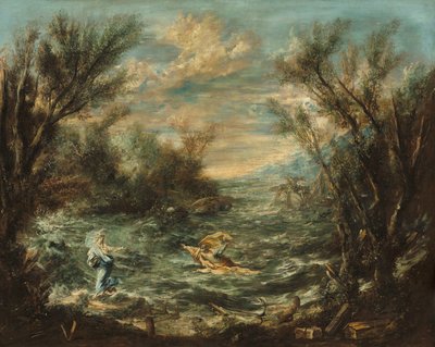 Christus am See Genezareth von Alessandro Magnasco